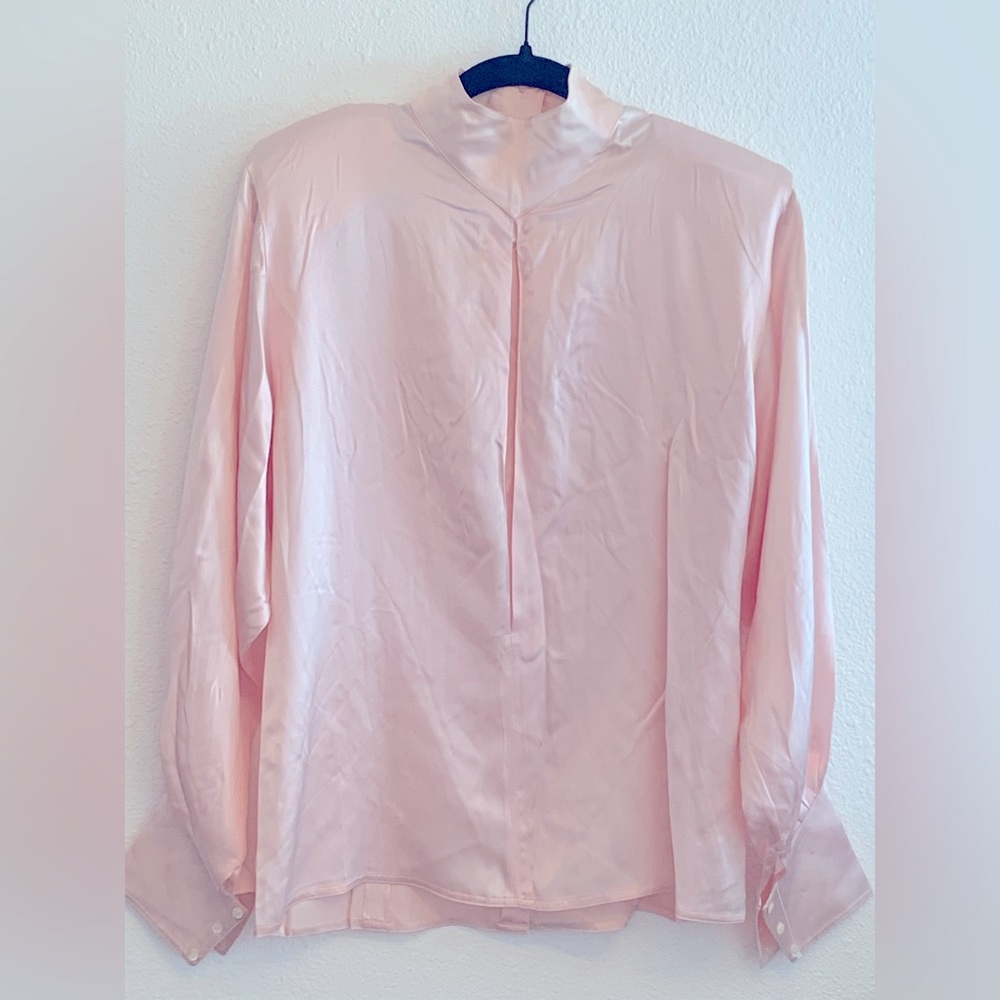 Vintage Baldanza Idée Force silk blouse.